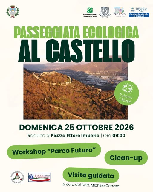 Plakat von Passeggiata ecologica al Castello