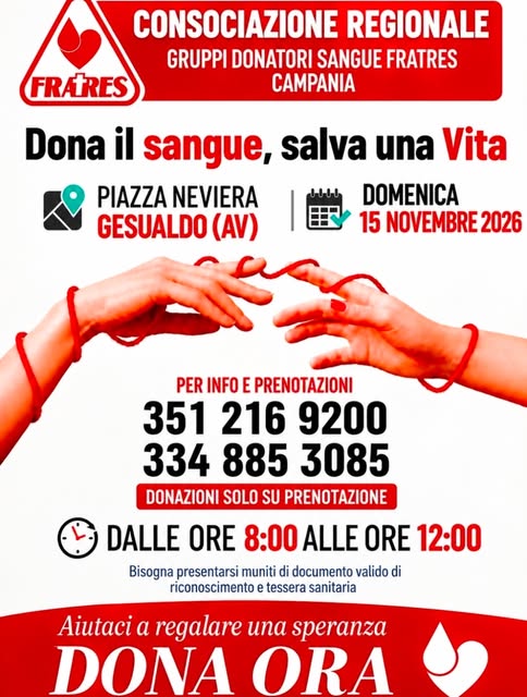 Affiche de Dona il sangue, salva una Vita