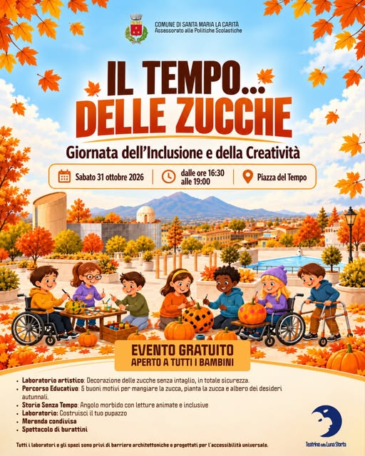 Plakat von Il tempo... delle zucche - Giornata dell'Inclusione e della Creatività