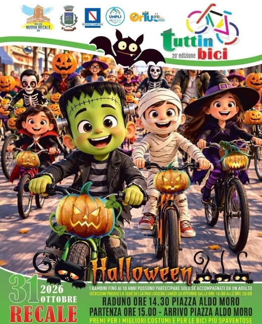 Plakat von Tuttin Bici - Halloween