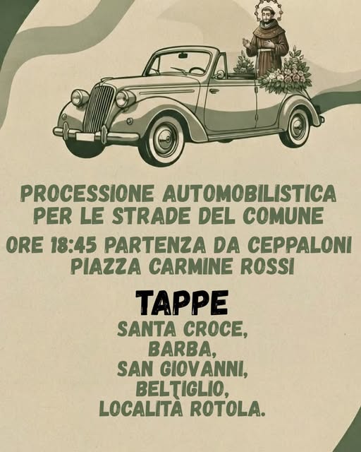 Poster for Processione Automobilistica di San Francesco