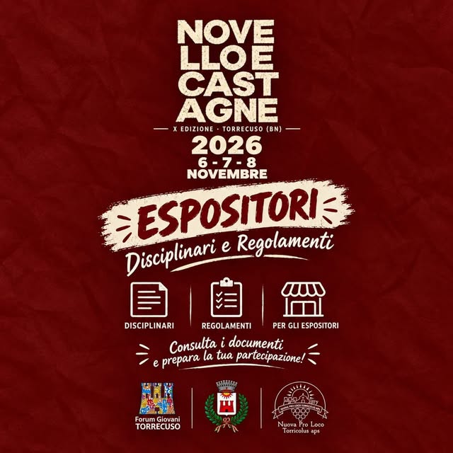 Affiche de Novello e Castagne - X Edizione