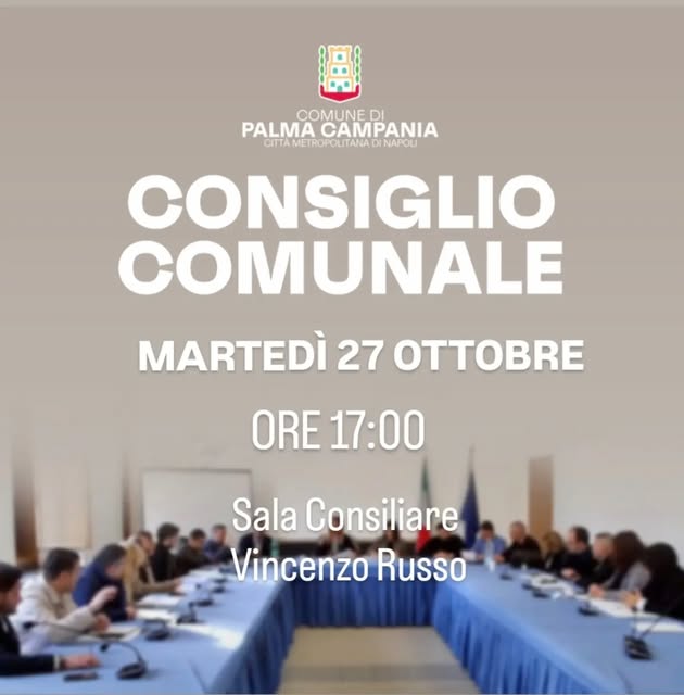 Affiche de Consiglio Comunale