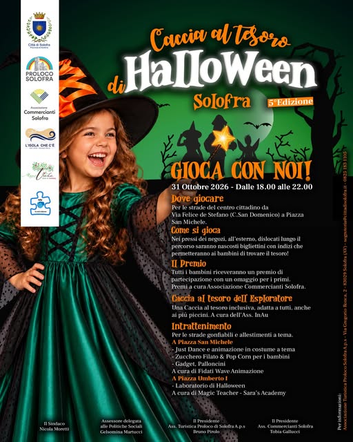 Poster for Caccia al tesoro di Halloween