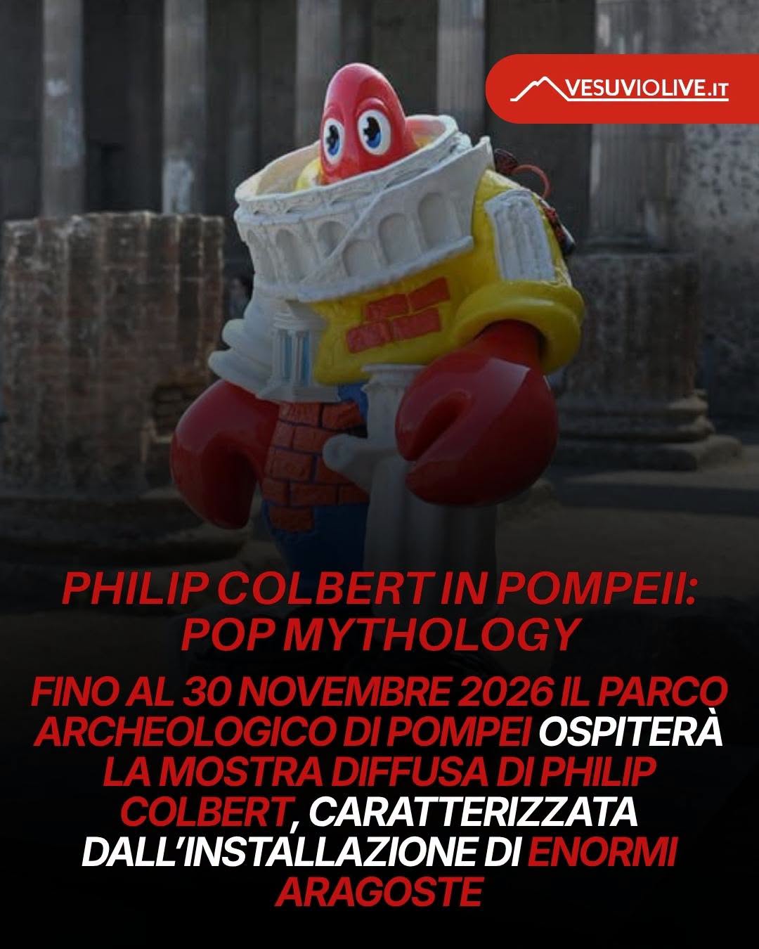 Poster for Philip Colbert in Pompeii: Pop Mythology