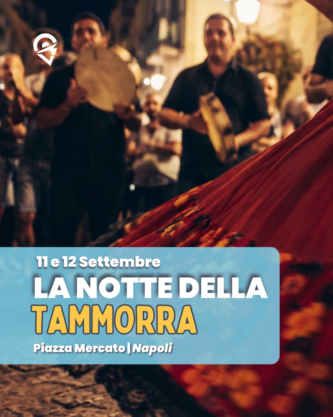 Poster for La Notte della Tammorra