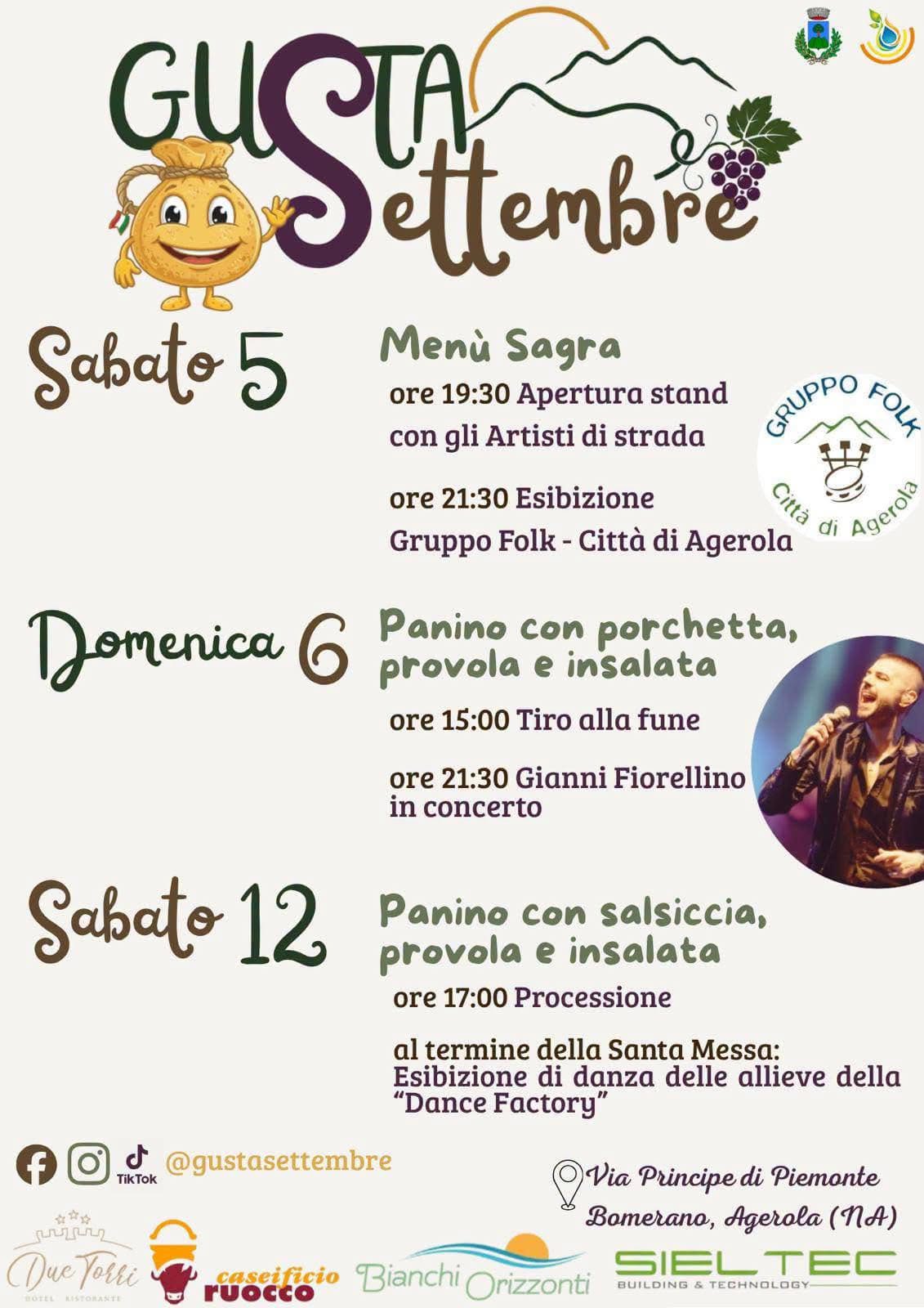 Poster for GUSTA Settembre