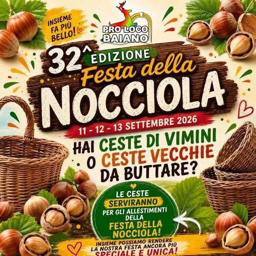 Poster for Festa della Nocciola