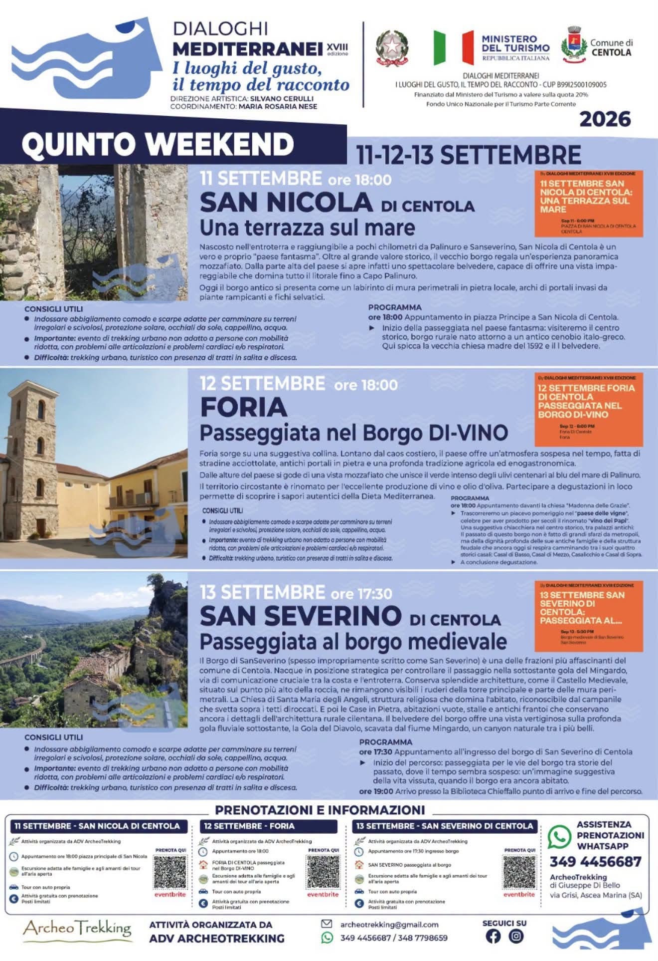 Affiche de Dialoghi Mediterranei – San Nicola di Centola: una terrazza sul mare