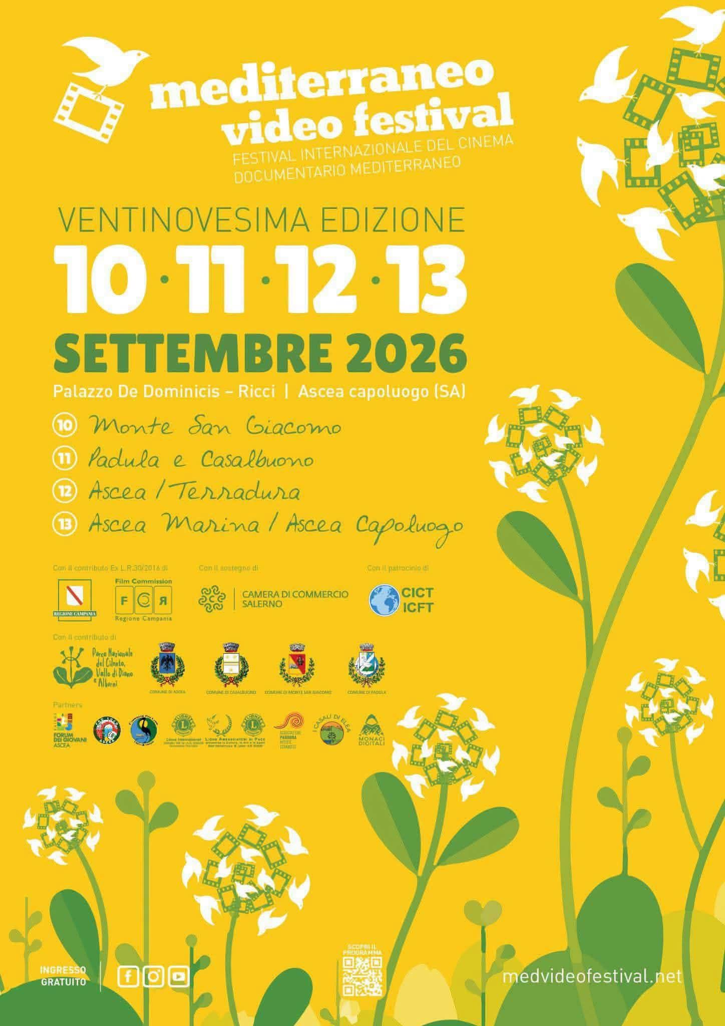 Poster for Mediterraneo Video Festival