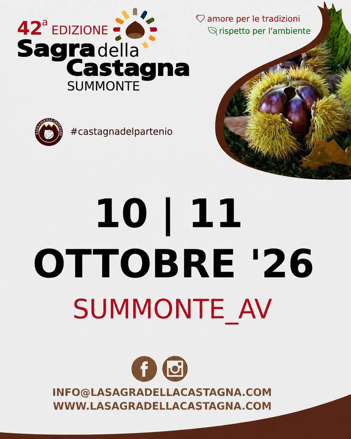 Plakat von Sagra della Castagna