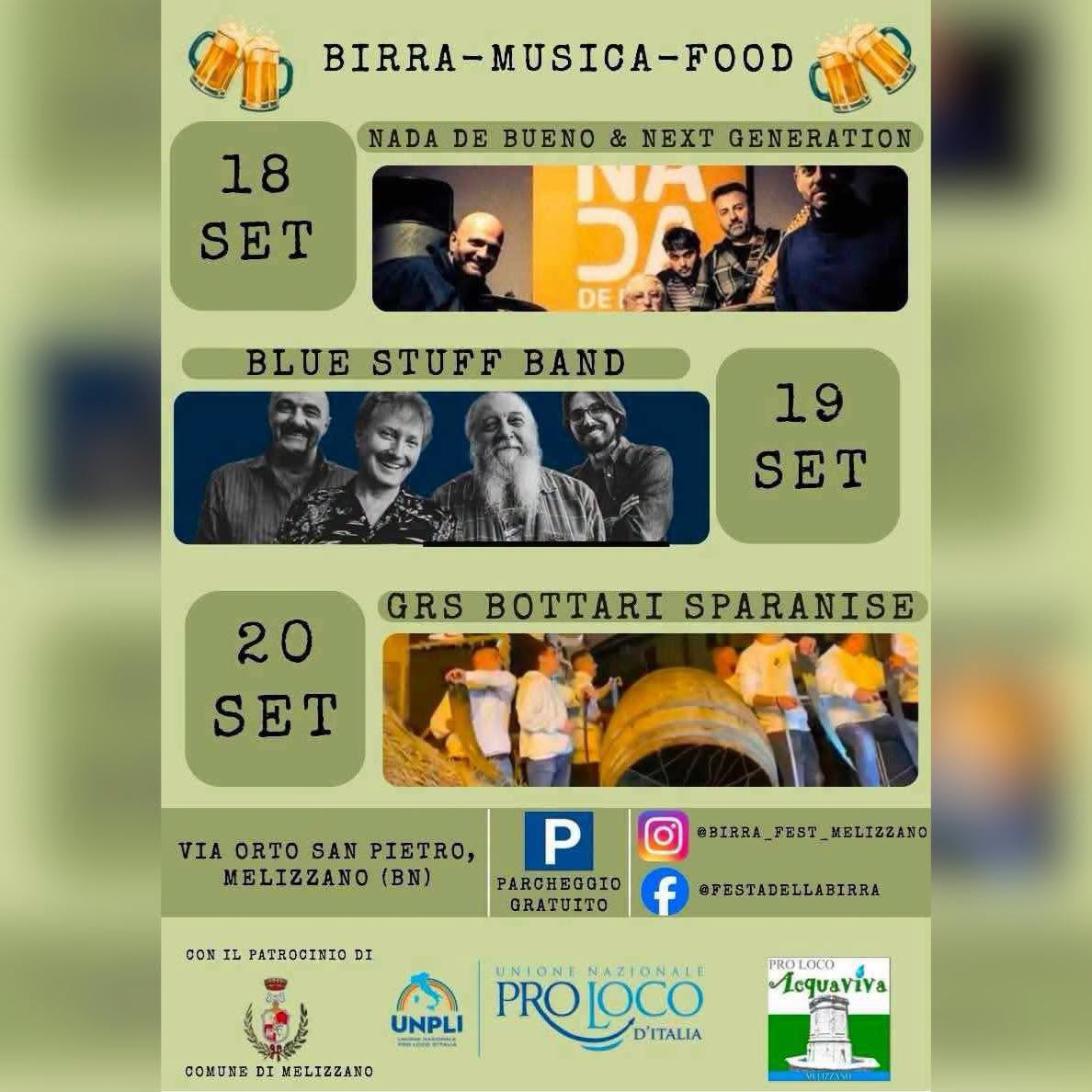 Plakat von Festa della Birra Melizzano