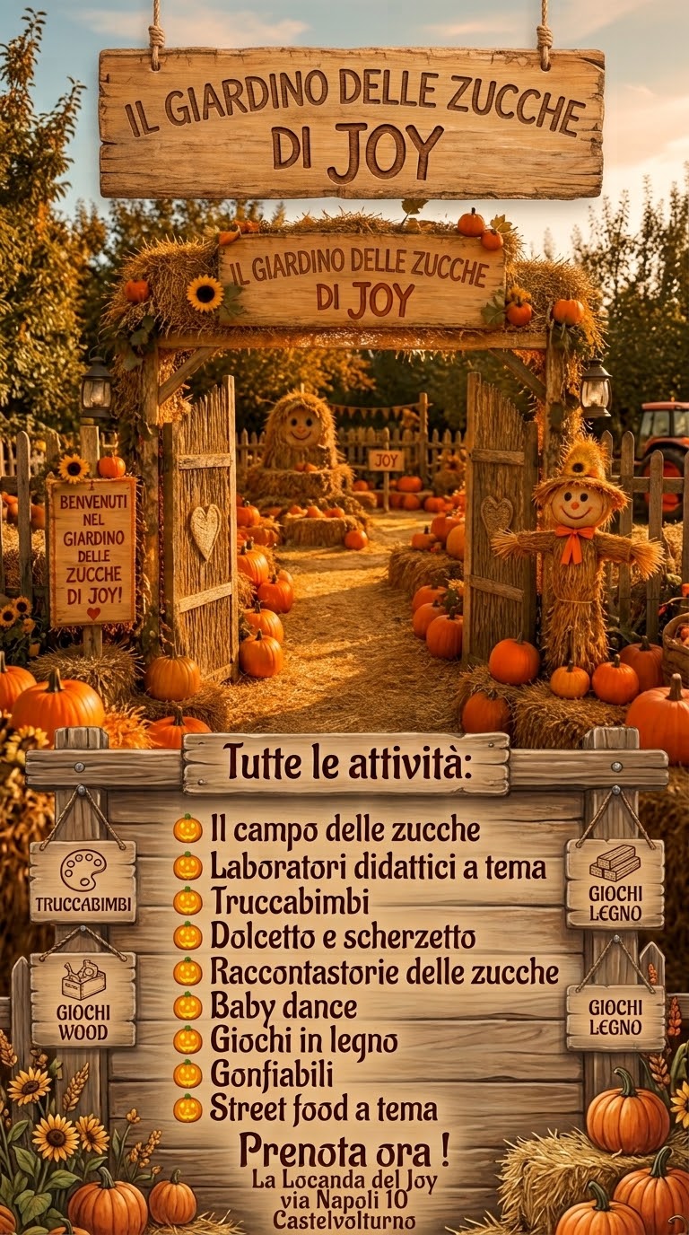 Poster for Il giardino delle zucche di joy