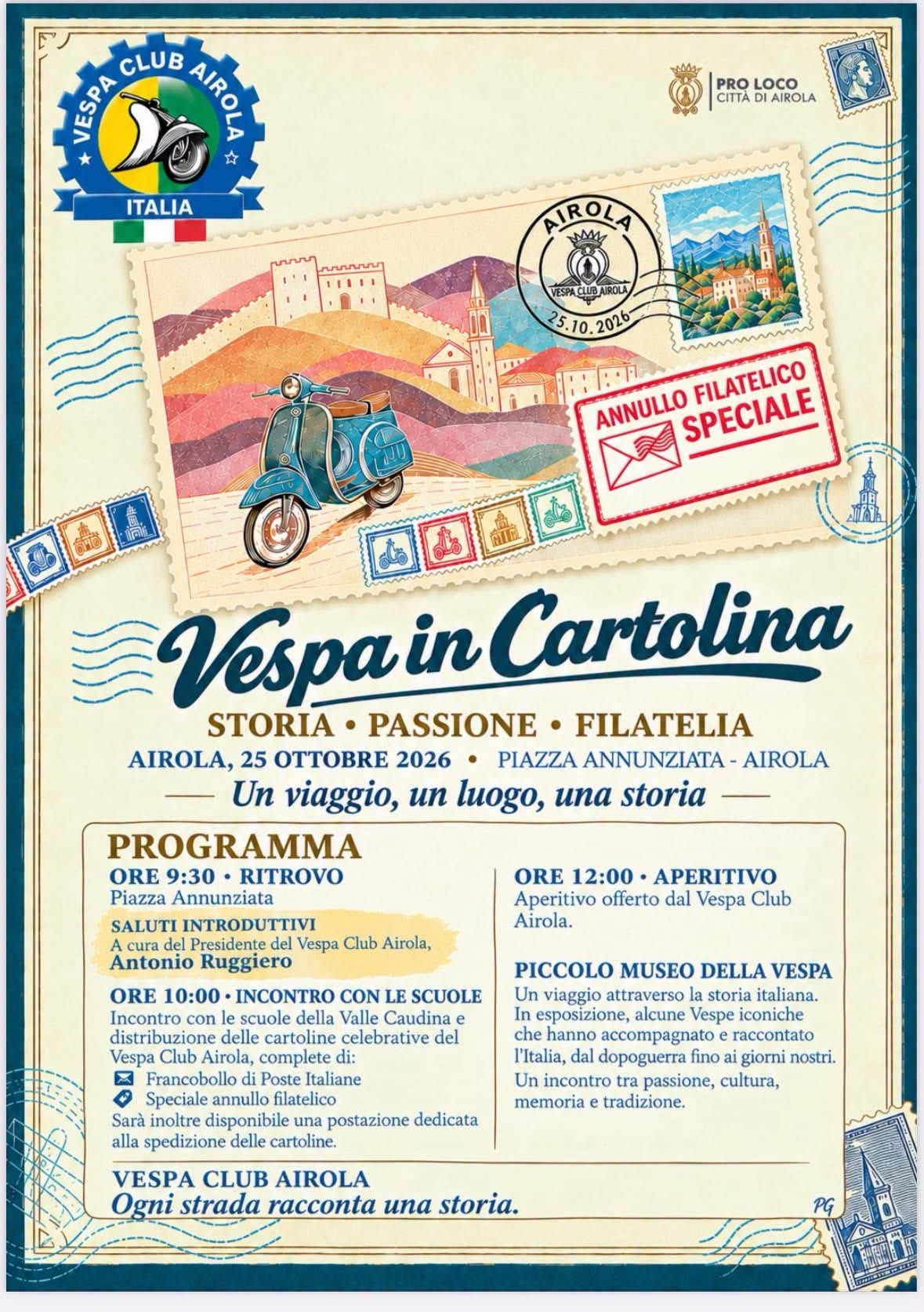 Poster for Vespa in Cartolina