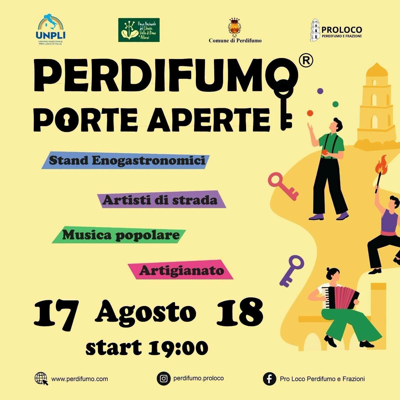 Locandina di Porte Aperte