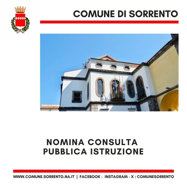 Plakat von Nomina Consulta Pubblica Istruzione