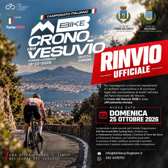Poster for Crono del Vesuvio 2026