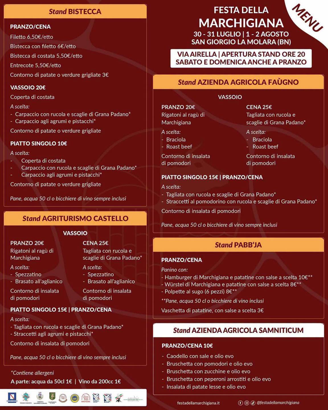Locandina di Festa della Marchigiana