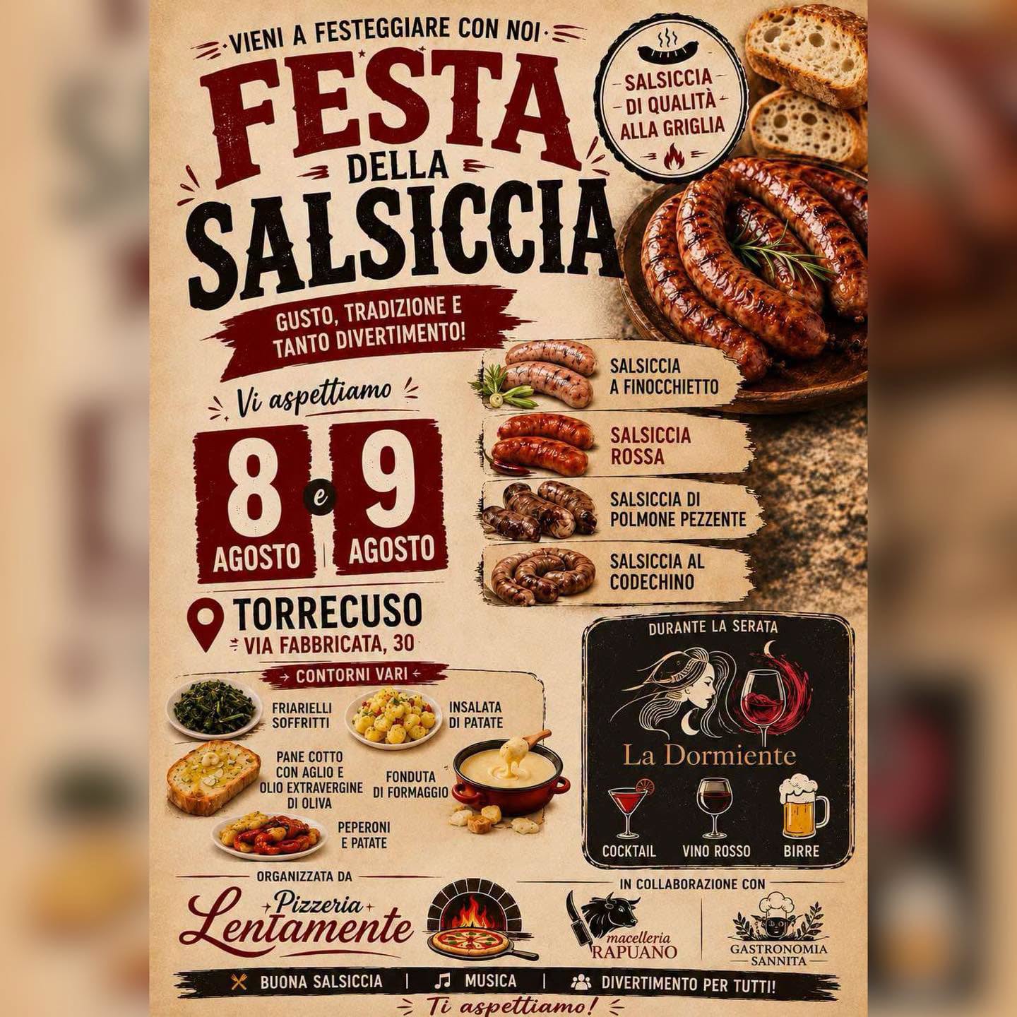 Locandina di Festa della Salsiccia